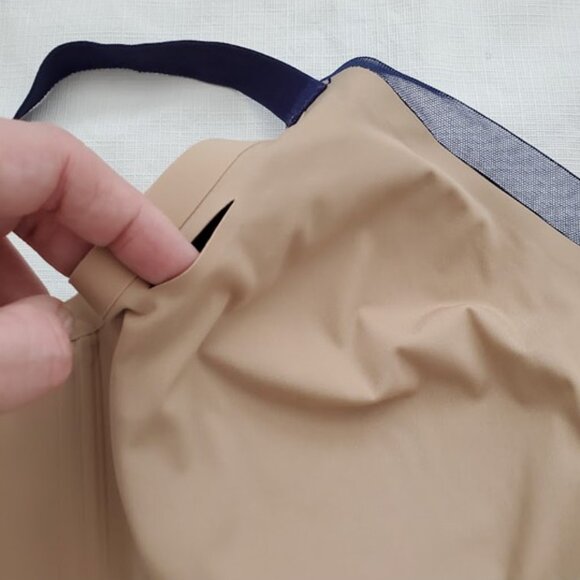 HoneyLove Crossover Bra Wireless Full Coverage Stretch Supportive Blue Size 1X - Picture 11 of 11